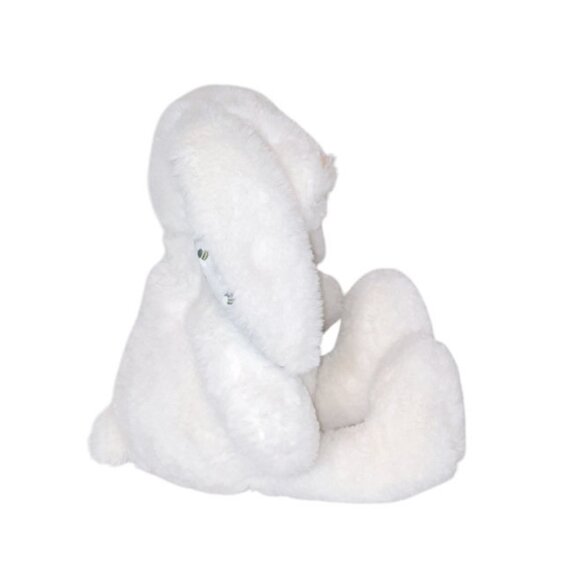 The Manhattan Toy Company Ivory Bunny Bee Ears Plush Stuffed BeanBag Toy 14" - Picture 4 of 6